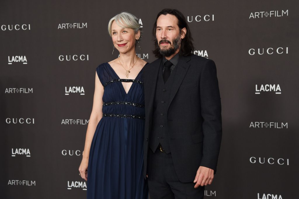 Reeves and Grant at Los Angeles County Museum of Art + Film Gala | Keanu Reeves Reveals His Secret Girlfriend And We're Totally In Love | Her Beauty