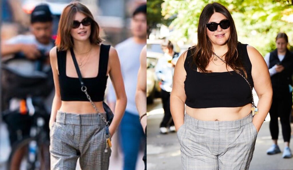 Curvy Beauties #SupersizeTheLook of Skinnier Celebs 