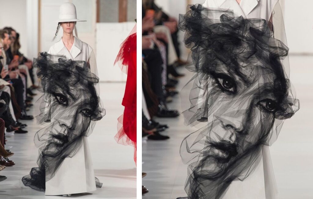 Artist Creates Stunning Portraits out of Tulle Fabric