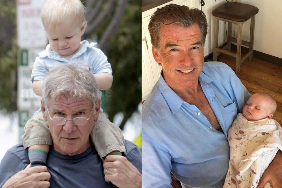 12 Celebrity Grandpas With Their Grandchildren Will Melt Your Heart