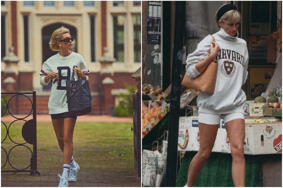 Hayley Bieber Is Going For Princess Diana Vibes In Her Vogue Photoshoot