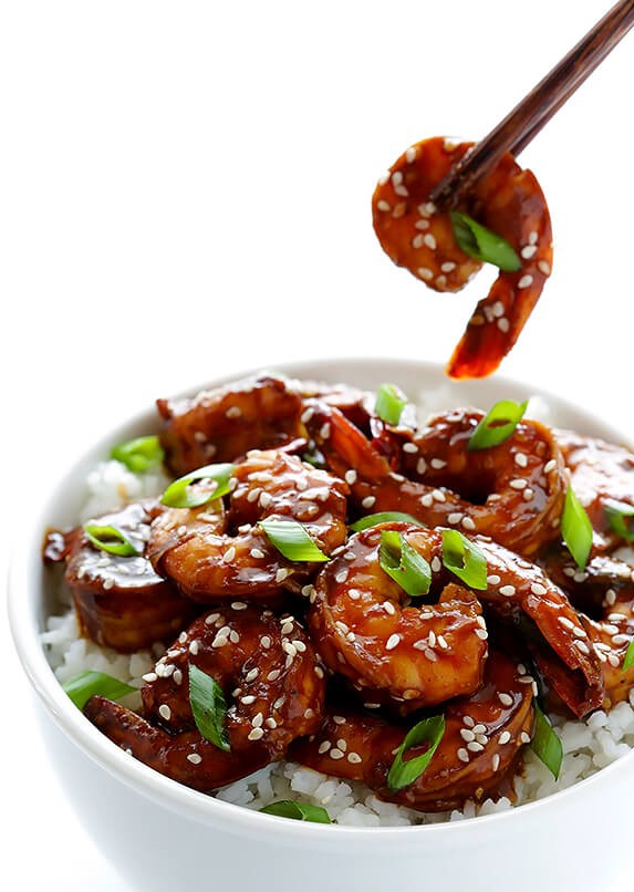 Easy Hoisin Shrimp | 12 Easy But Delicious Shrimp Recipes | Her Beauty