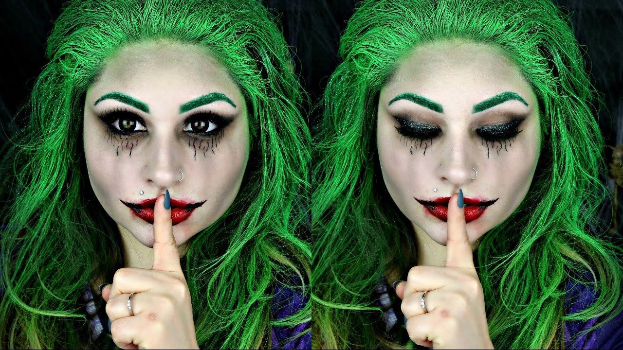 The Joker | 11 Creepy and Cool Halloween Makeup Ideas to Try This Year | HerBeauty