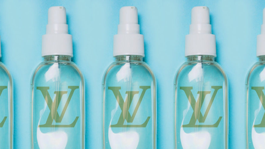 Louis Vuitton Makes Hand Sanitizer Now For Free