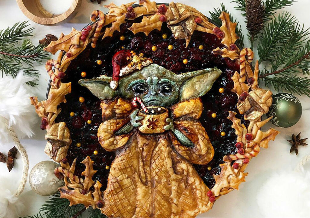 Redhead Baker Creates Epic Pie Art And Towering Pie Scrapers