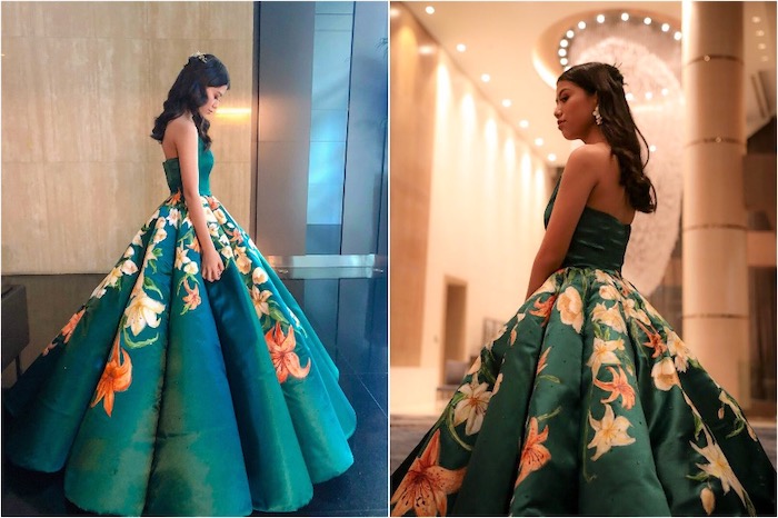 Teenager Makes Her Own Graduation Dress And It’ll Blow You Away